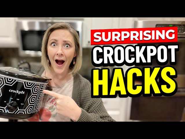 🤯 Unbelievable CROCKPOT HACKS You Didn't Know You Needed!