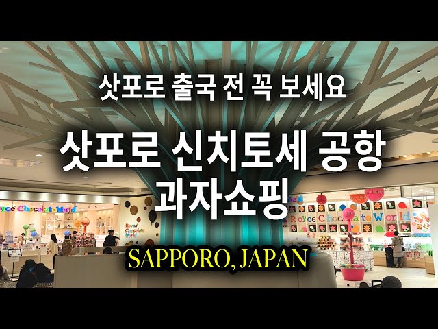 🇯🇵삿포로 신치토세 공항의 인기 쇼핑템들 미리 보여드립니다| ✈️ 삿포로 여행 마지막 쇼핑 가능한 신치토세 공항에서 공항 한정 과자 🍰🥰소개 |홋카이도 삿포로 기념품 쇼핑
