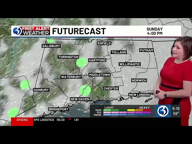 FORECAST: Meteorologist Jill Gilardi has your Sunday morning forecast
