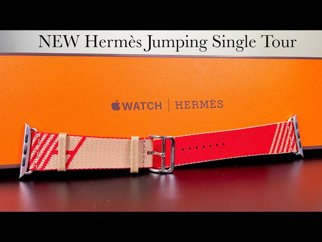 NEW Hermès $319 Jumping Single Tour for Apple Watch Unboxing & Review | Is it Worth It?