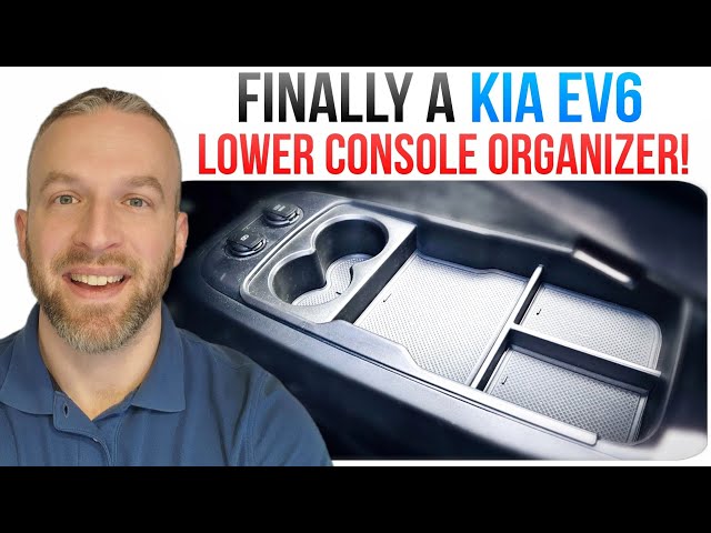 Finally a Kia EV6 LOWER CONSOLE ORGANIZER! 😀