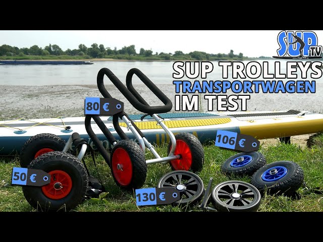 SUP Trolleys im Test & Vergleich | Welcher Transportwagen für SUP-Boards ist der BESTE?