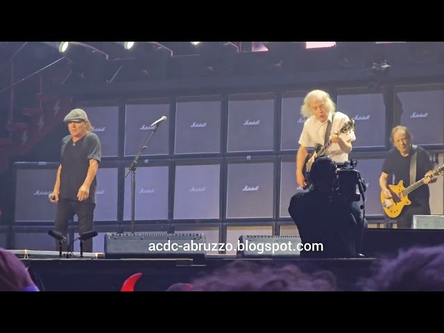 AC/DC Live in Gelsenkirchen 21 May 2024 - RIFF RAFF @acdc