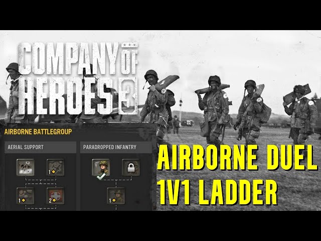 Insane Back & Forth | USF Airborne vs Wehr Airborne - Company of Heroes 3