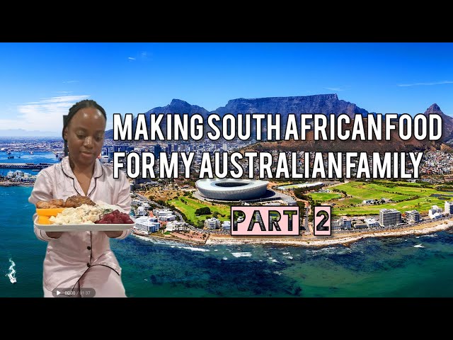 My favourite South African 🇿🇦 food to feed my Australian 🇦🇺 family| 7 colours | Part 2 #foodvlog