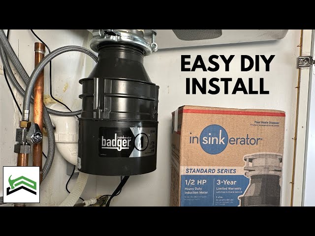 How To Install A Garbage Disposal | InSinkErator Badger 5/500 Series