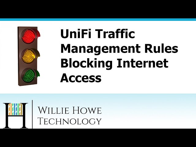 UniFi Traffic Management - How-to block clients' Internet access!