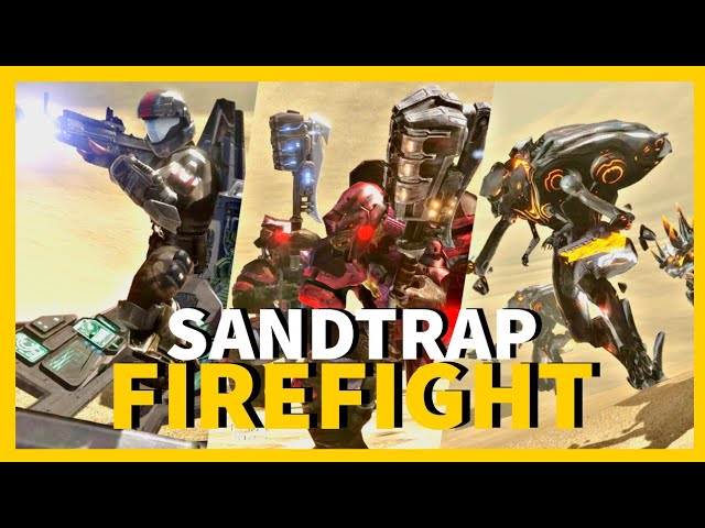 PROMETHEANS IN HALO 3!? Sandtrap Firefight Halo 3 MCC Mod Showcase