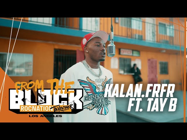 Kalan.FrFr ft. Tay B - DON’T MOVE | From The Block Performance 🎙(LA)