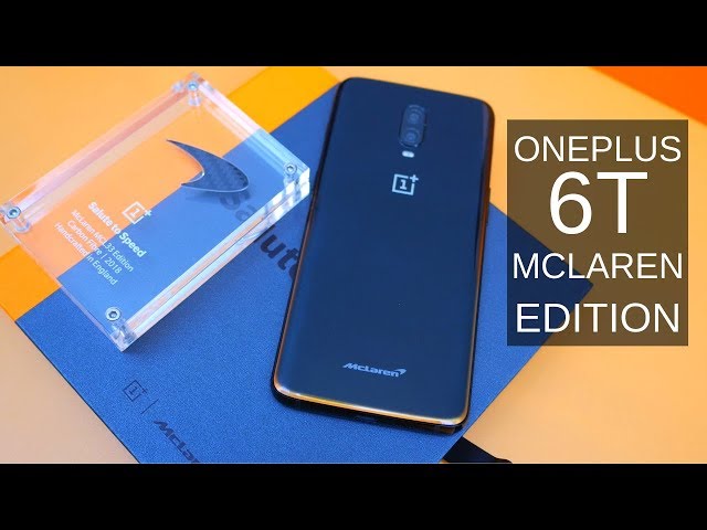 OnePlus 6T McLaren Limited Edition - Launch Event and Unboxing