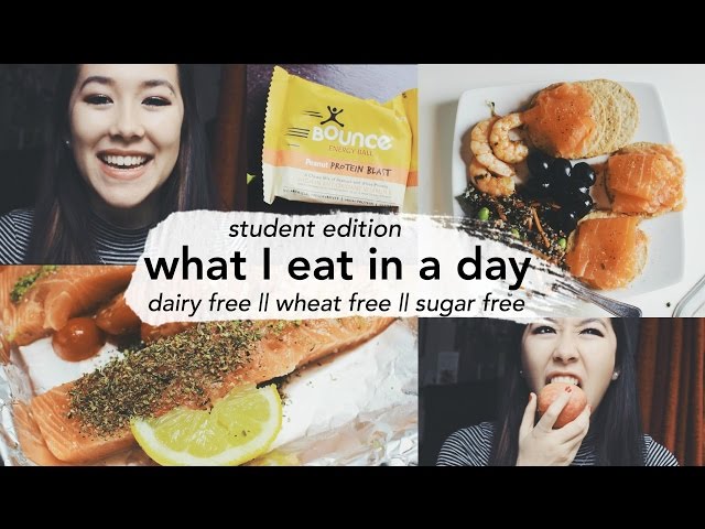 no wheat, dairy, sugar food diary || what I eat in a day