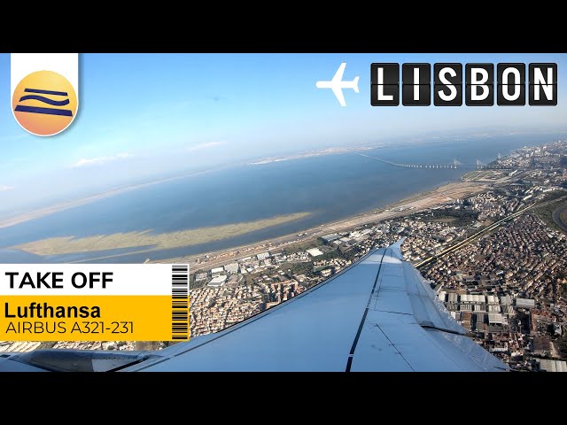 Take Off ✈ Lisbon Humberto Delgado Airport | Portugal