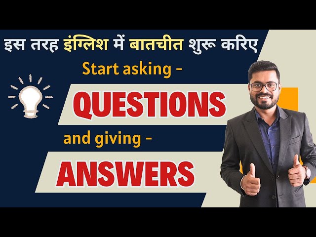 Speak English Fluently: Ask Questions & Answer with Confidence | English Speaking Practice