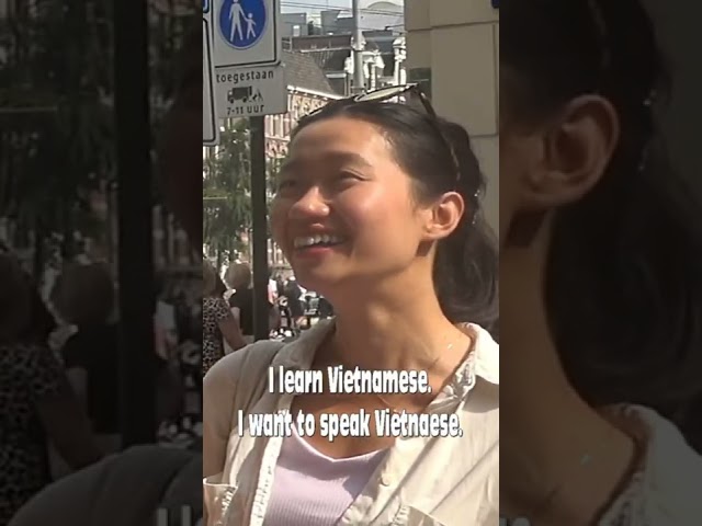 When a Dutchman speaks Vietnamese and Amazes Native Speakers #shorts