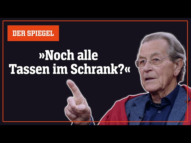 Welcher Politiker ist der faulste? SPD-Urgestein Franz Müntefering im Spitzengespräch | DER SPIEGEL