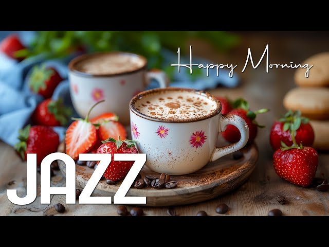 Calm Jazz Morning Music ☕ Happy April Coffee Jazz Instrumental & Bossa Nova Piano smooth for Relax