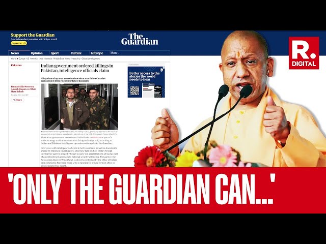 What CM Yogi Said On The Guardian's Report On Pakistan Killings In Saharanpur Speech