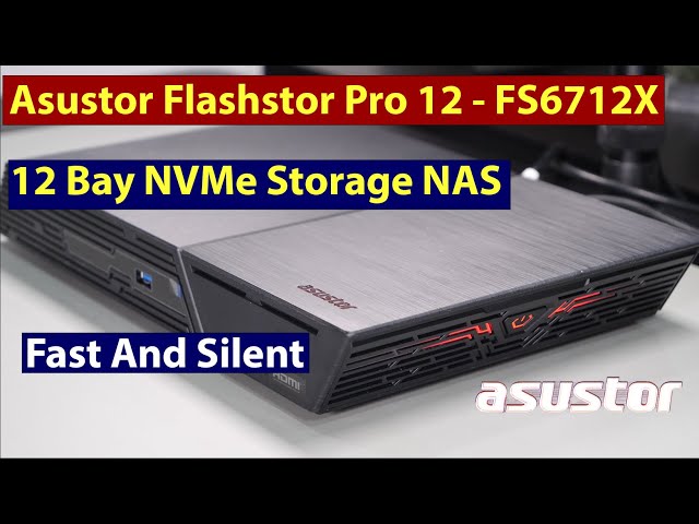 Asustor FS6712X Flashstor 12 Pro - All SSD NAS Unit