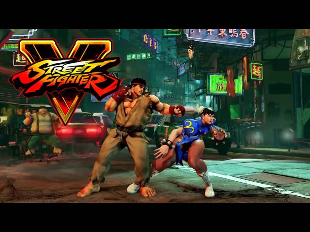 Street Fighter V - Bustling Side Street Music (Full Extended Mix)