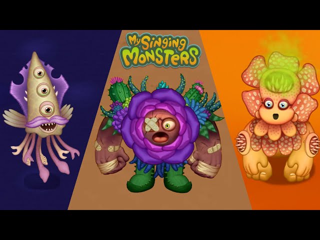 Epic Jellbilly, Epic Barrb, Epic Flowah - NEW MONSTERS | My Singing Monsters