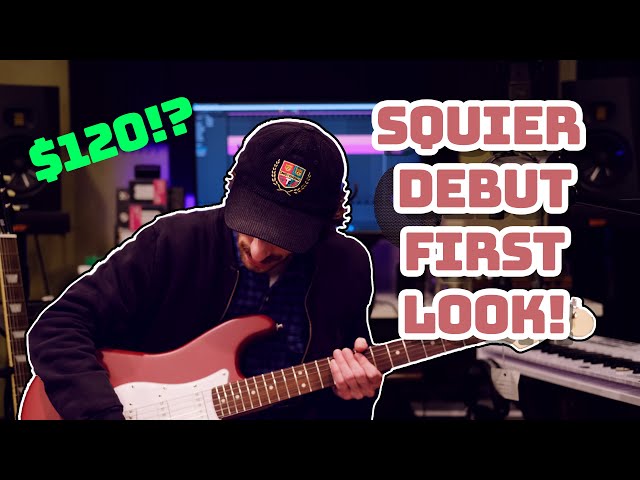 Squier Debut Unboxing and First Impressions!
