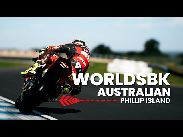 WorldSBK Australia Round Race Highlights Alvaro Bautista Ducati Panigale V4R WSBK Phillip Island