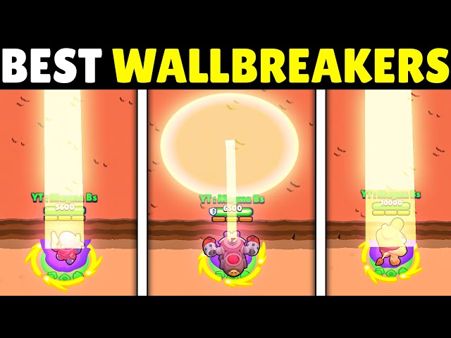 Who is the Best Wall-Breaker In 2024? | All 20 Wall Breaker Brawlers TEST. #10xSultanCarlGiveaway