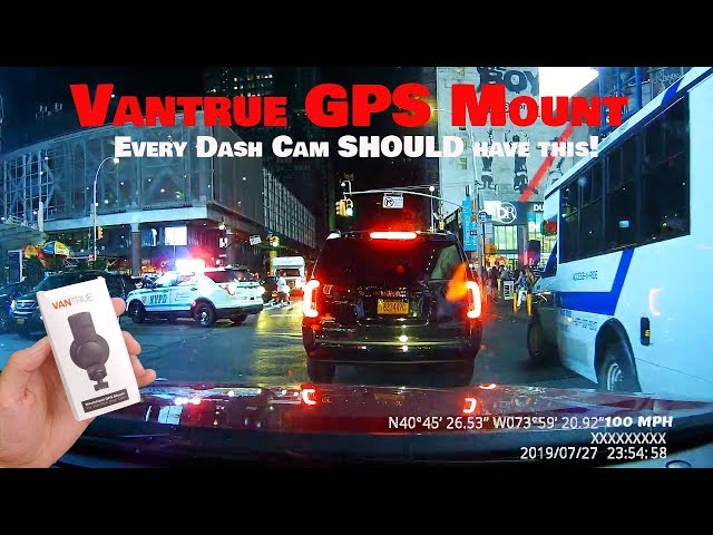Vantrue GPS Mount Review : Drive Safer with this add-on