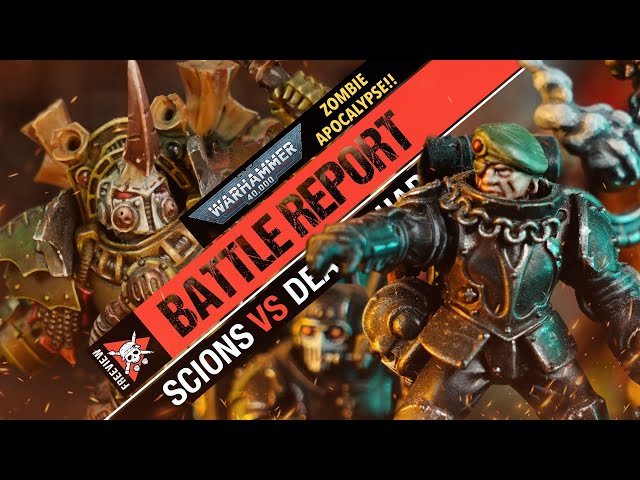 Death Guard vs Tempestus Scions | Warhammer 40,000 Battle Report