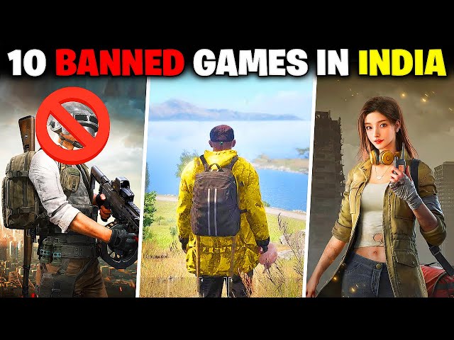 10 More Games That Are *BANNED* In India | New Rules 2023