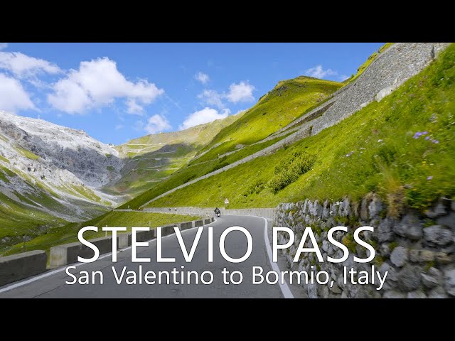 4K Scenic Drive to Stelvio Pass [Remake] | San Valentino Alla Muta - Glorenza - Bormio