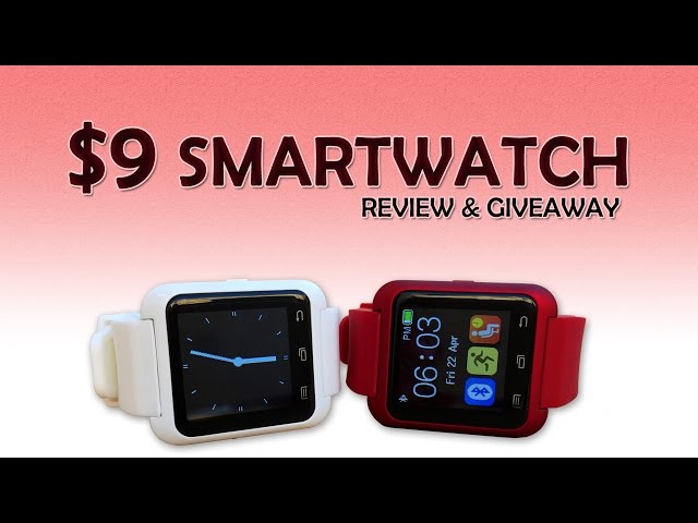 Cheapest Ever U80 smartwatch review & Giveaway (CLOSED)