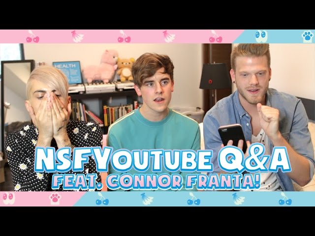 NOT SAFE FOR YOUTUBE Q&A (feat. Connor Franta!)