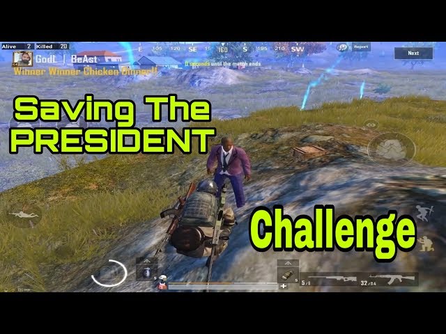 They all coming for our President | Solo vs Squad Challenge