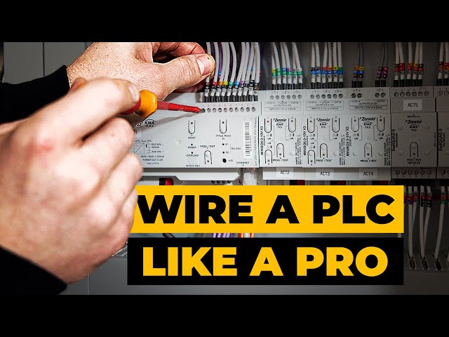 How to Wire a PLC Control Panel Like a Pro