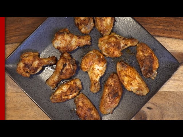 Air Fryer Chili Cumin Chicken Wings