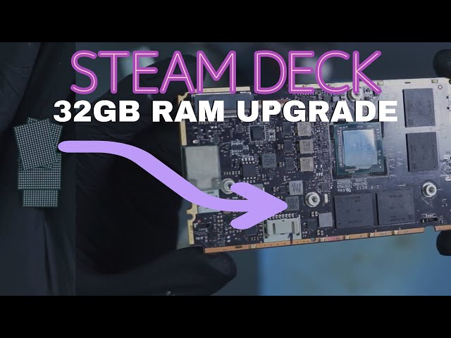 Steam Deck 16GB to 32GB RAM Upgrade | Joshi Repair