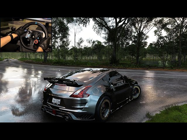 Nissan 370Z | Forza Horizon 5 | Steering Wheel Gameplay
