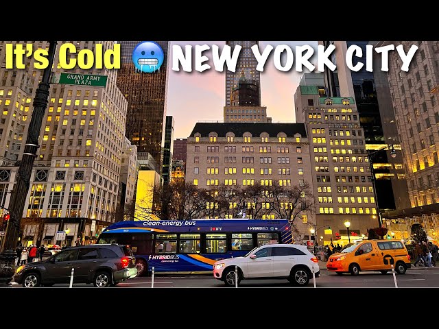 New York City LIVE 🇺🇸🗽Coldest Day in Midtown Manhattan (January 4, 2022)