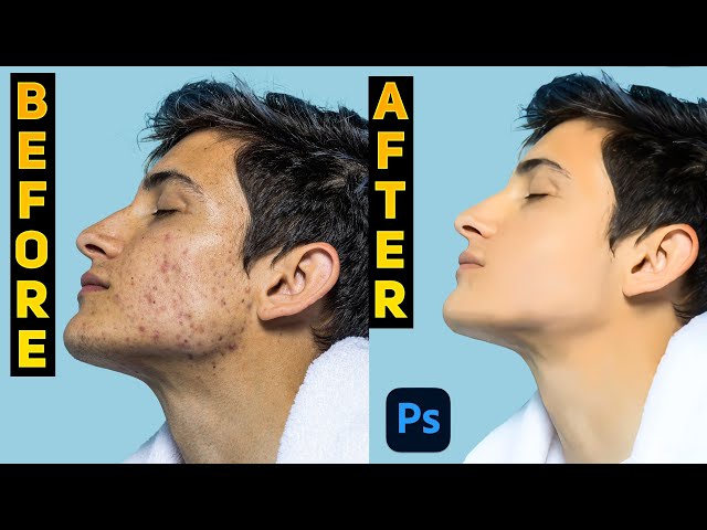 Clean and smooth skin in Photoshop 2024 😱🔥