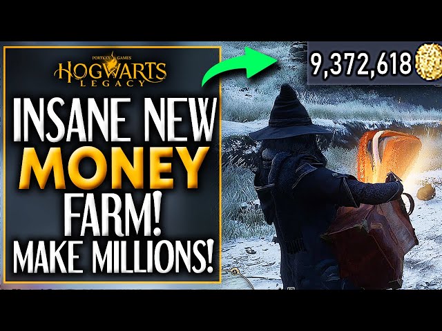 Hogwarts Legacy - How To Make Money FAST Early Game - Hogwarts Legacy BEST GOLD FARM
