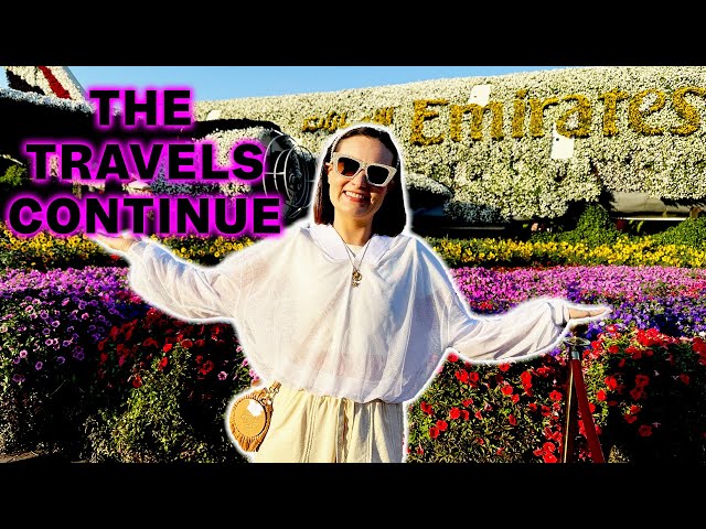 Blind Girl Adventures at the Miracle Gardens, Global Village, and Atlantis Resort in Dubai!
