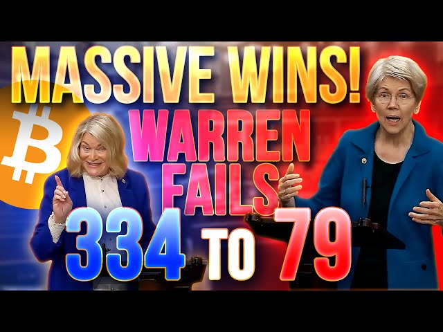 Elizabeth Warren Defeated!🚨MAJOR Crypto Bills NEXT WEEK!!🔥