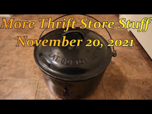 More Thrift Store Stuff - November 20, 2021