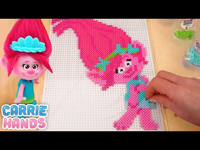 Trolls Band Together DIY Poppy Beads Christmas Decorations | Fun Videos For Kids