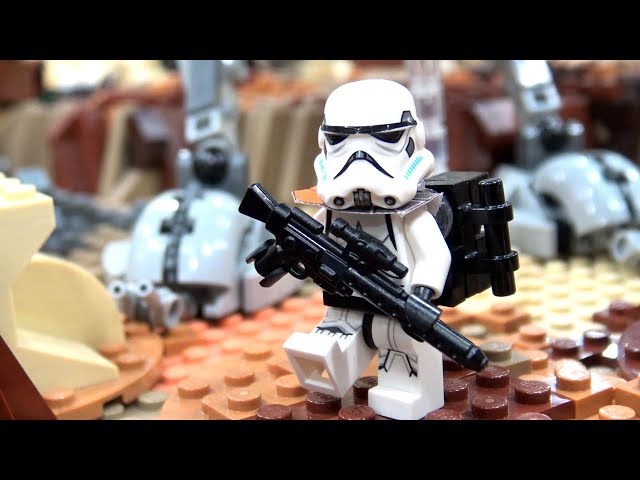 LEGO Star Wars: Battlefront Raider Camp Battle with 18,000 Pieces