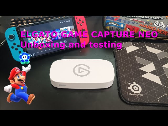 Elgato Game Capture Neo - Unboxing and testing