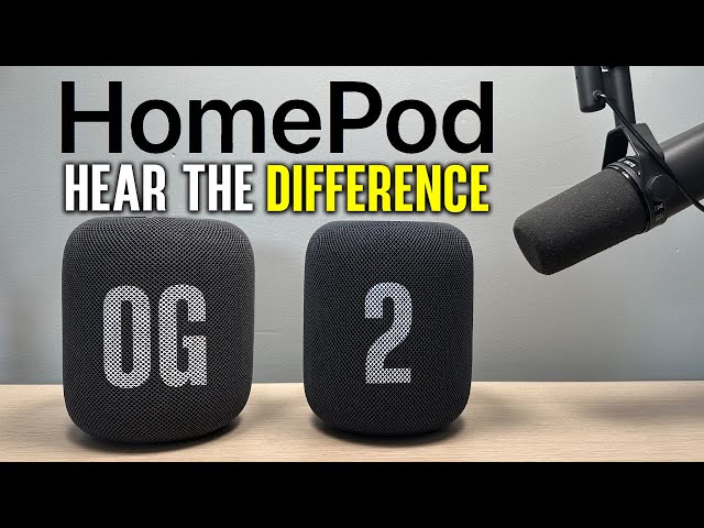 HomePod 2 vs Original: Hear the Difference? Sound Test/Comparison