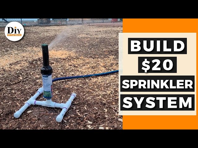 Build a $20 Above Ground Sprinkler System! - Best Sprinkler