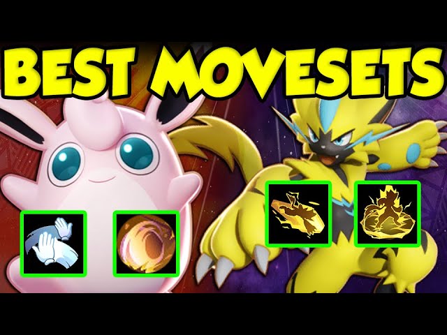 POKEMON UNITE MOVESET GUIDE! Best Moveset For EVERY Pokemon in Pokemon UNITE!